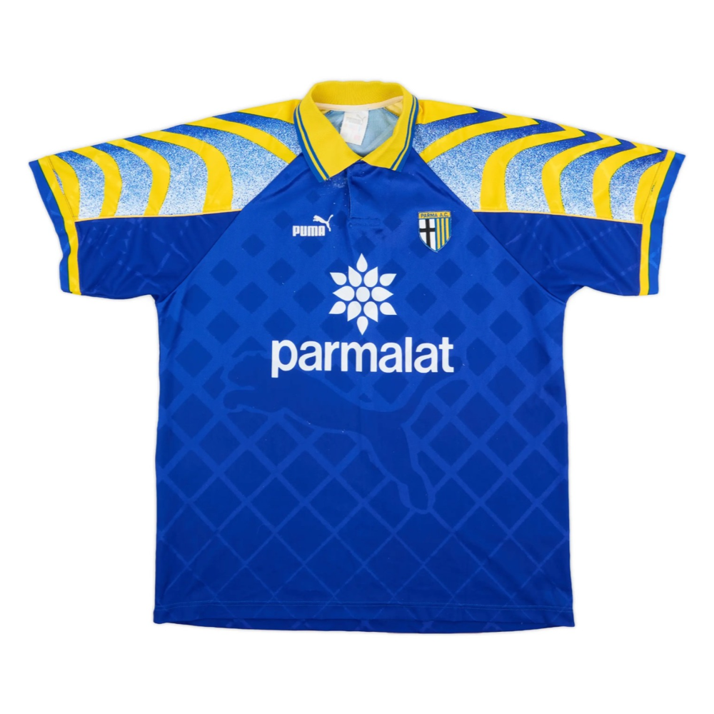 Camiseta alternativa del Parma Calcio 1913 de 1995-97