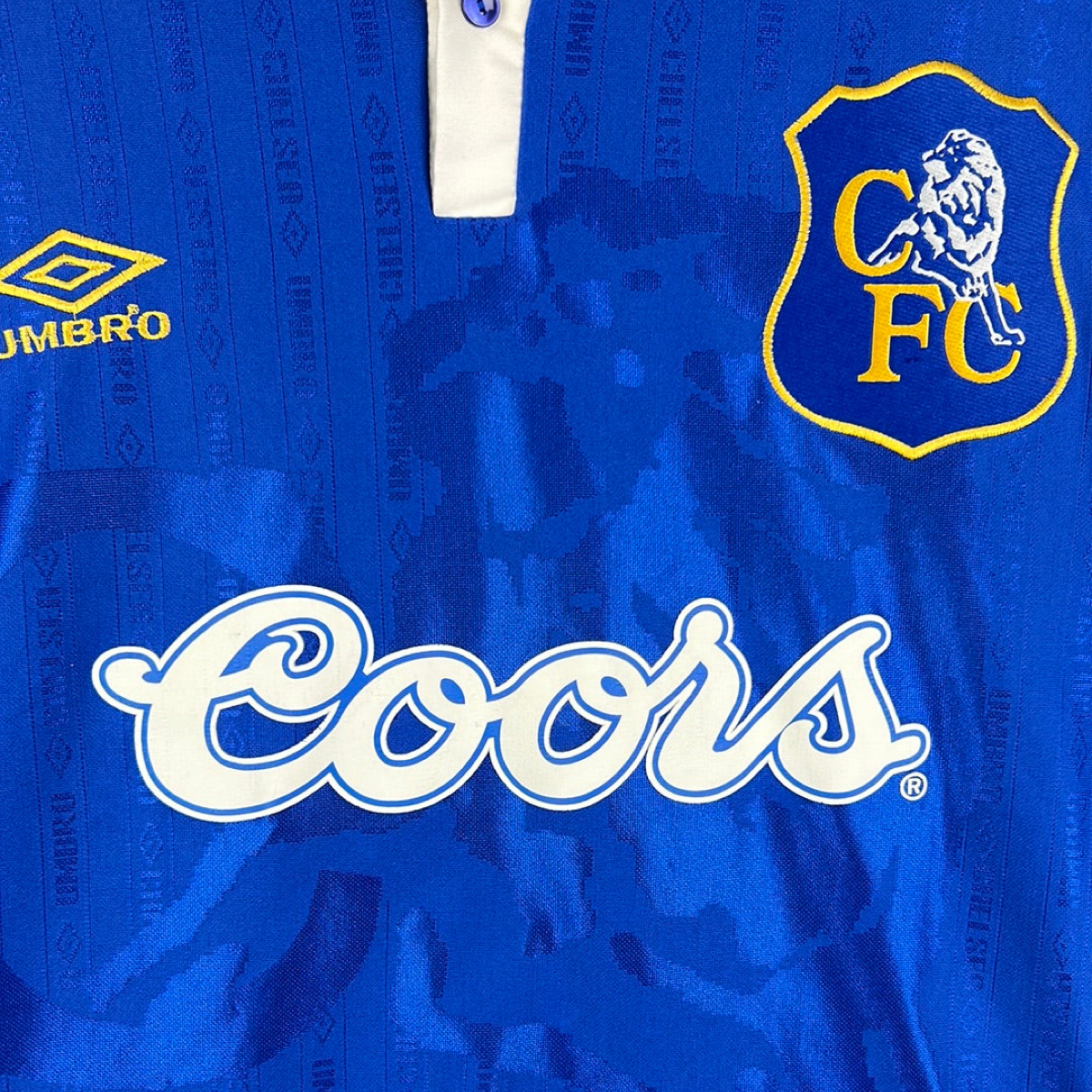 Camiseta local del Chelsea FC 1995-97