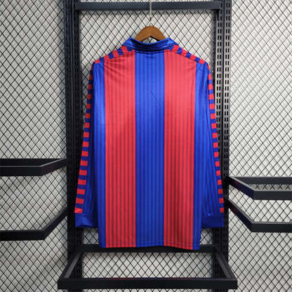 Camiseta de local de manga larga del FC Barcelona 1991-92