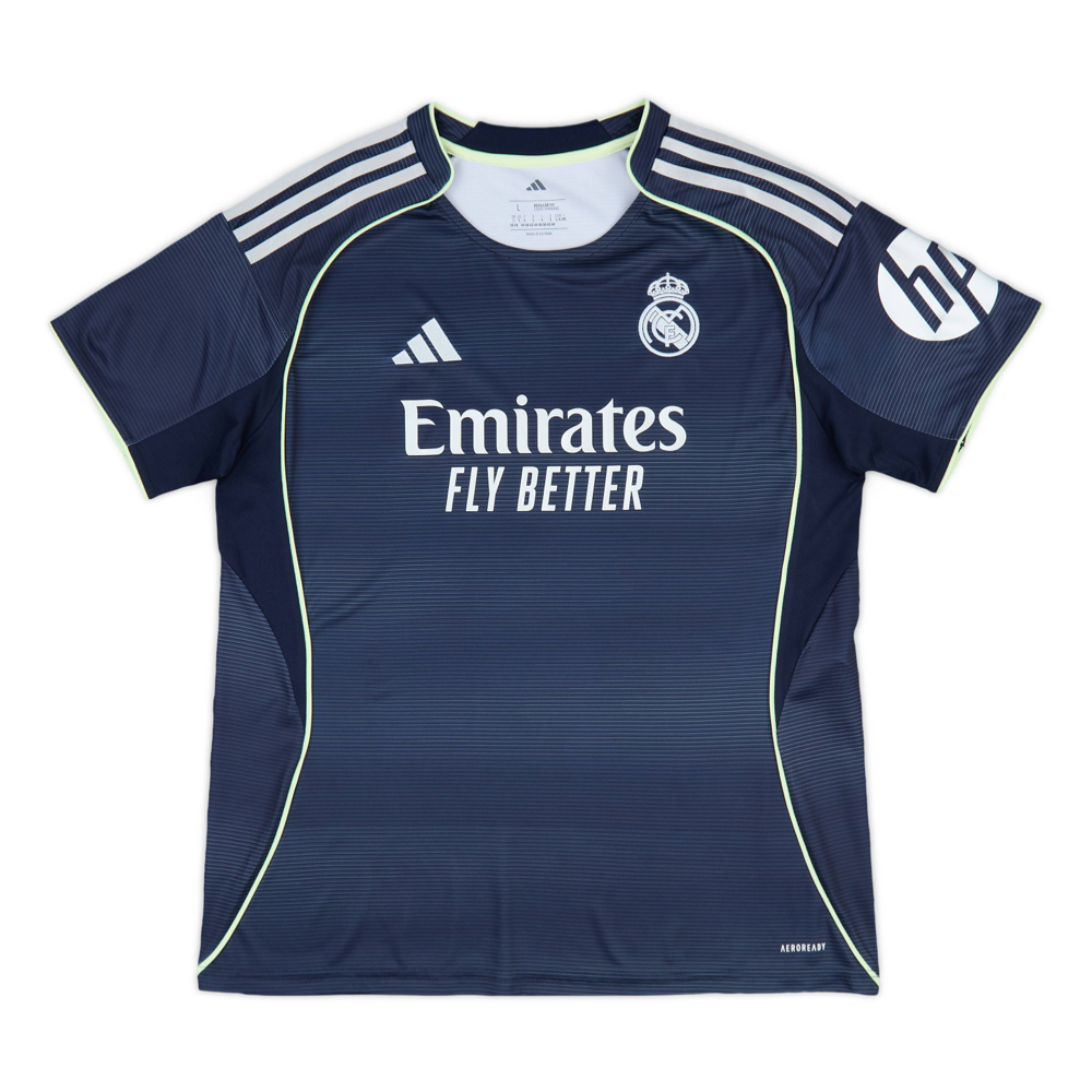 Camiseta de visitante del Real Madrid CF 2025-26