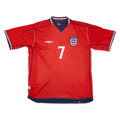 2002 England Away Shirt