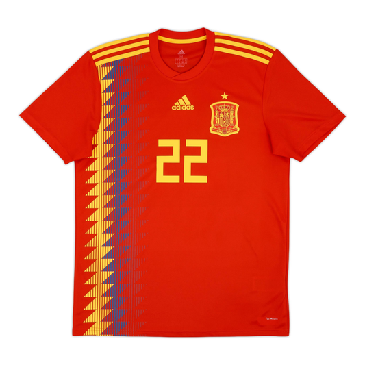 2018 Spanien Heimtrikot