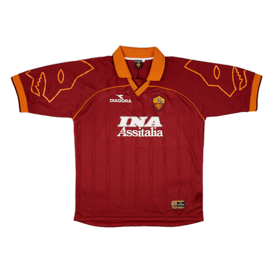 1999-00 AS Roma Home Shirt