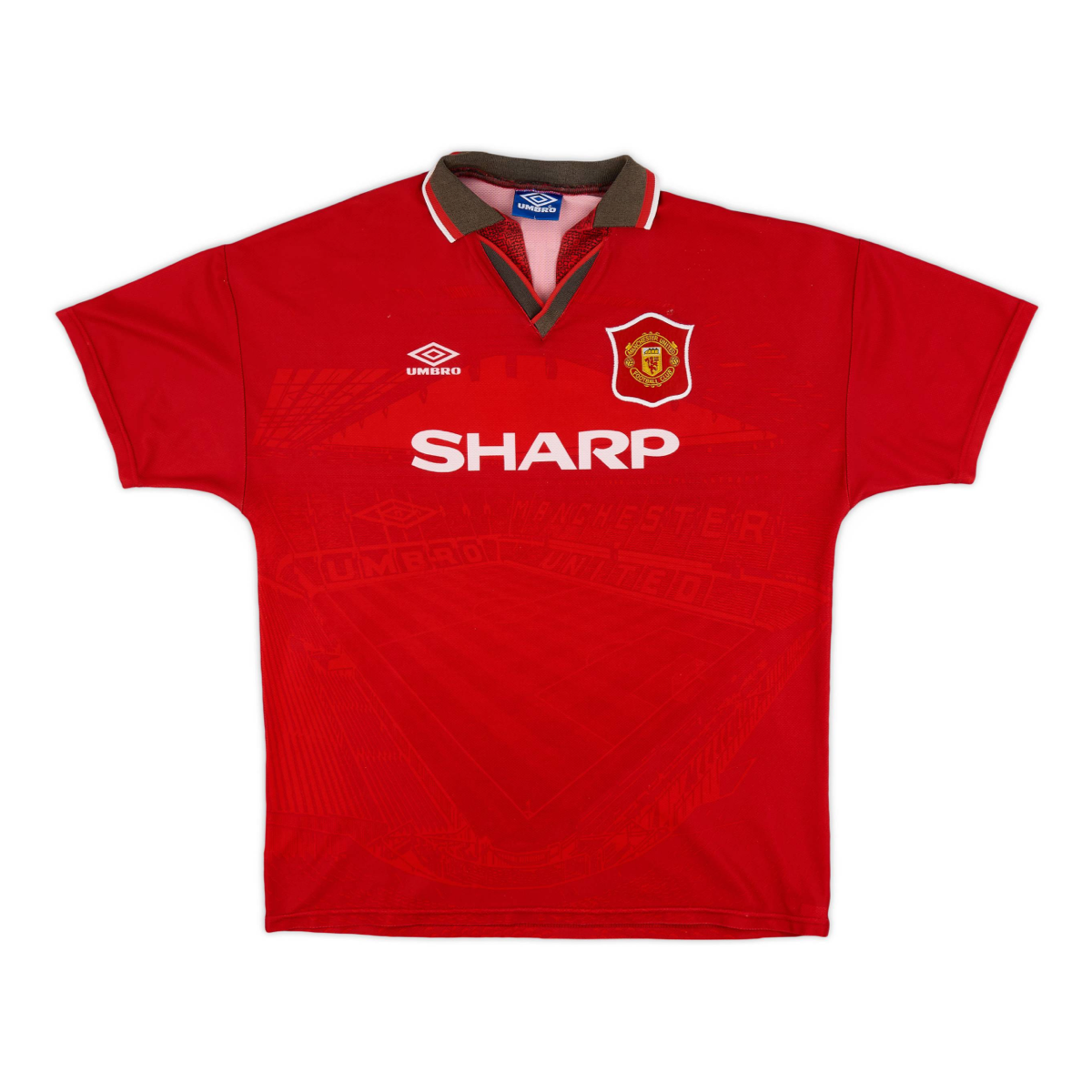 Camiseta de local del Manchester United FC 1994-96