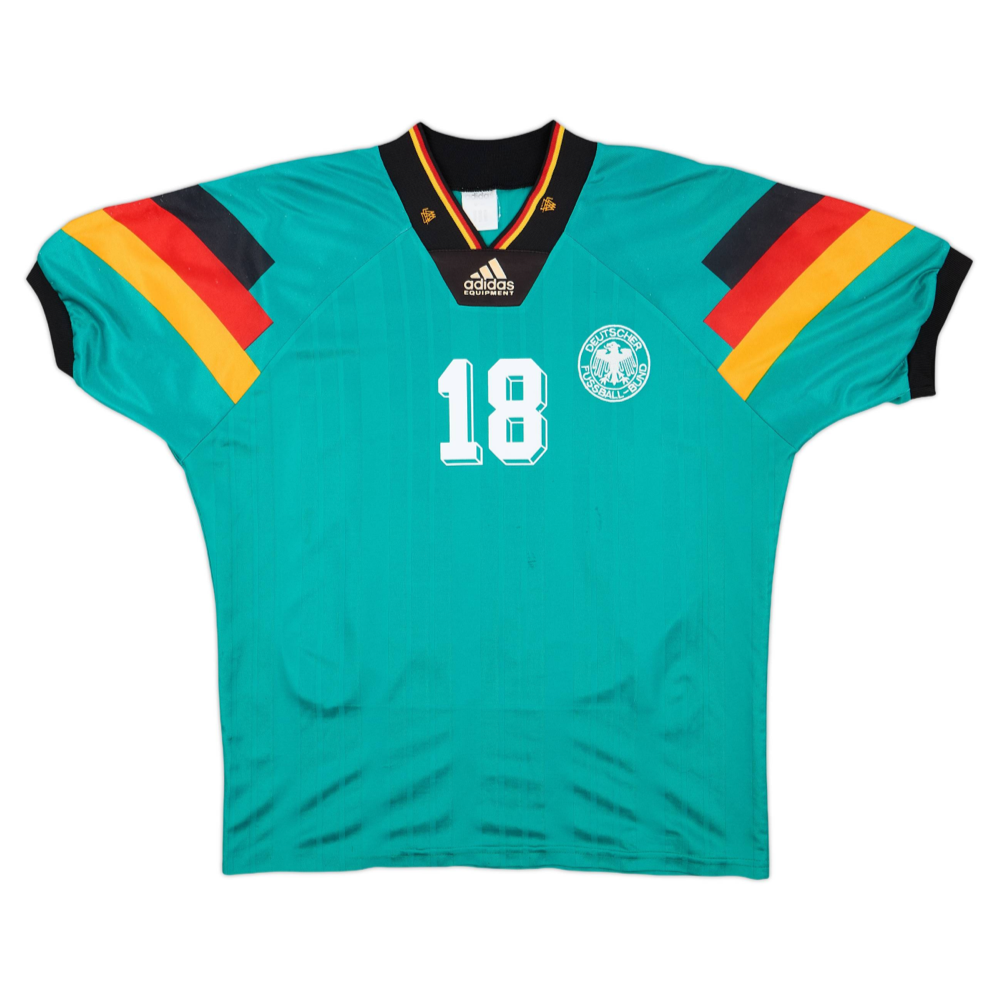 1992 Deutschland Auswärtstrikot