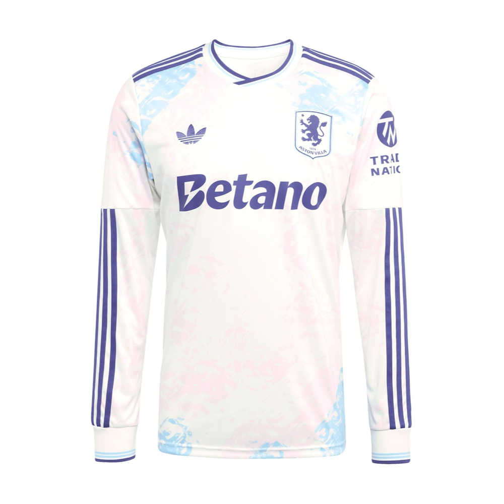 Camiseta de manga larga del Aston Villa FC 2025-26, tercera equipación