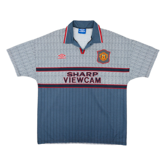 Camiseta Visitante del Manchester United FC 1995-96