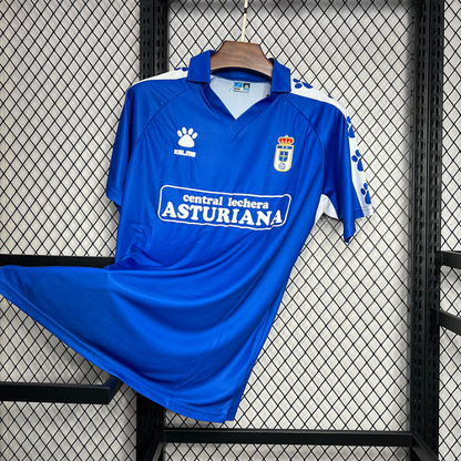 1990-91 Real Oviedo Heimtrikot