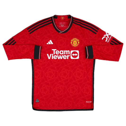2023-24 Manchester United FC 1a Equipación Manga Larga