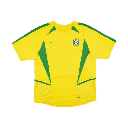 2002 Brazil Home Shirt