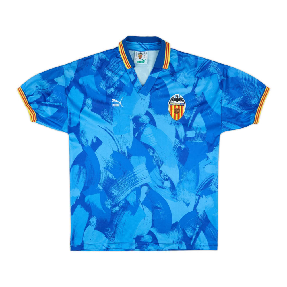 Camiseta Visitante del Valencia CF 1990-92