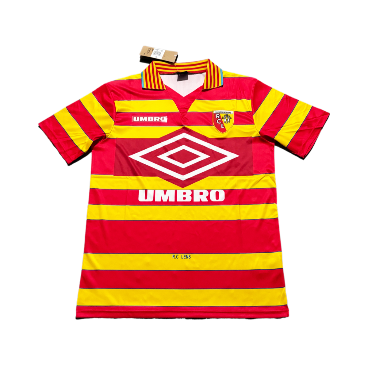 1997-98 RC Lens Heimtrikot