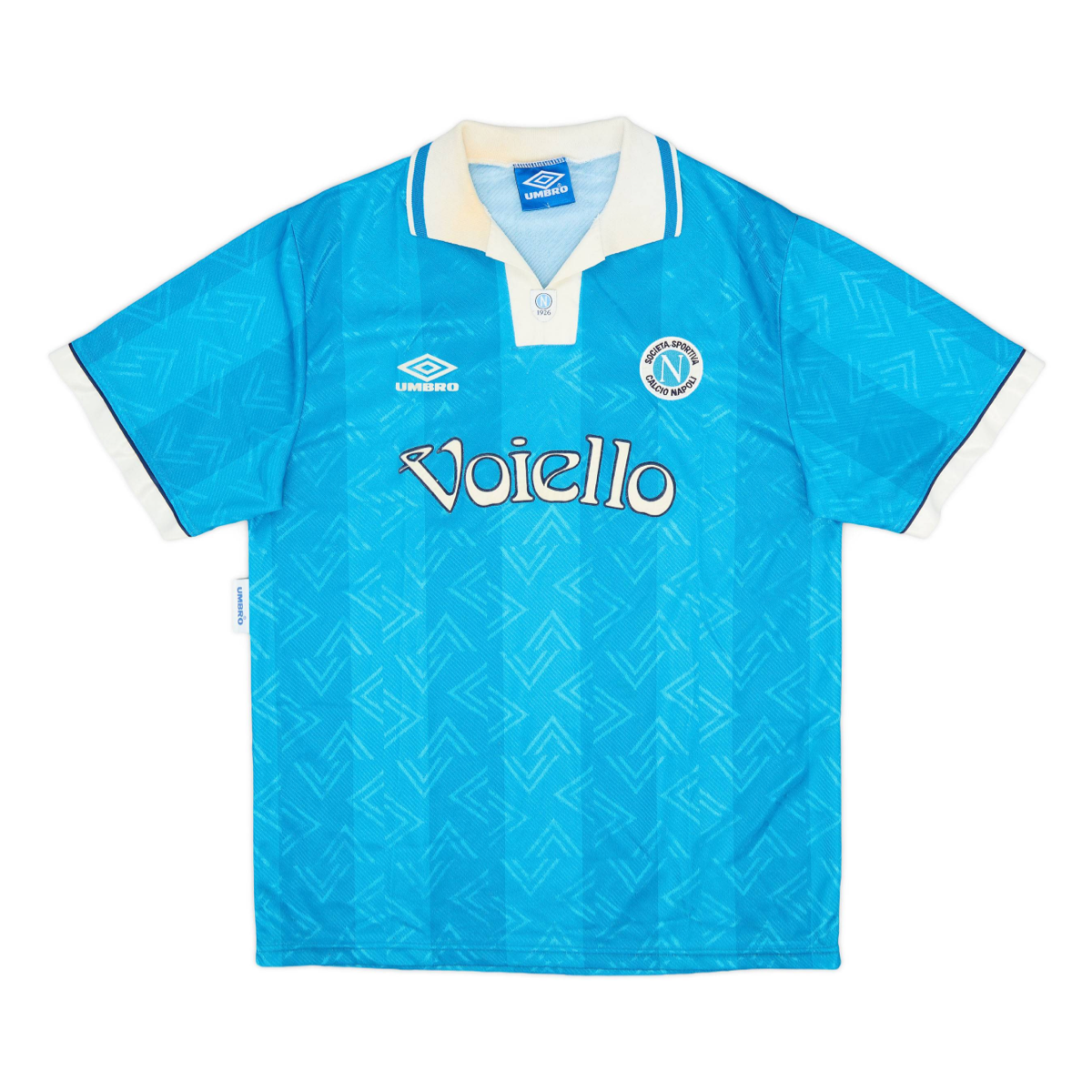 1993-94 SSC Neapel Heimtrikot