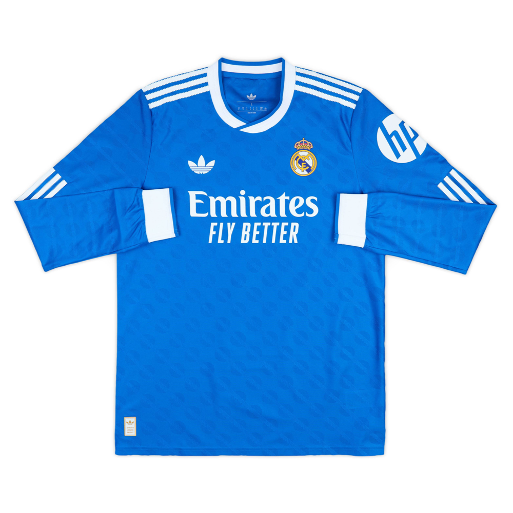 2025-26 Real Madrid CF Langarm-Auswärtstrikot