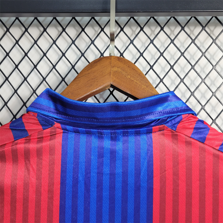 Camiseta de local de manga larga del FC Barcelona 1991-92