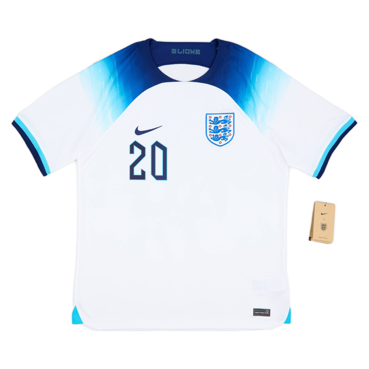2022 England Heimtrikot