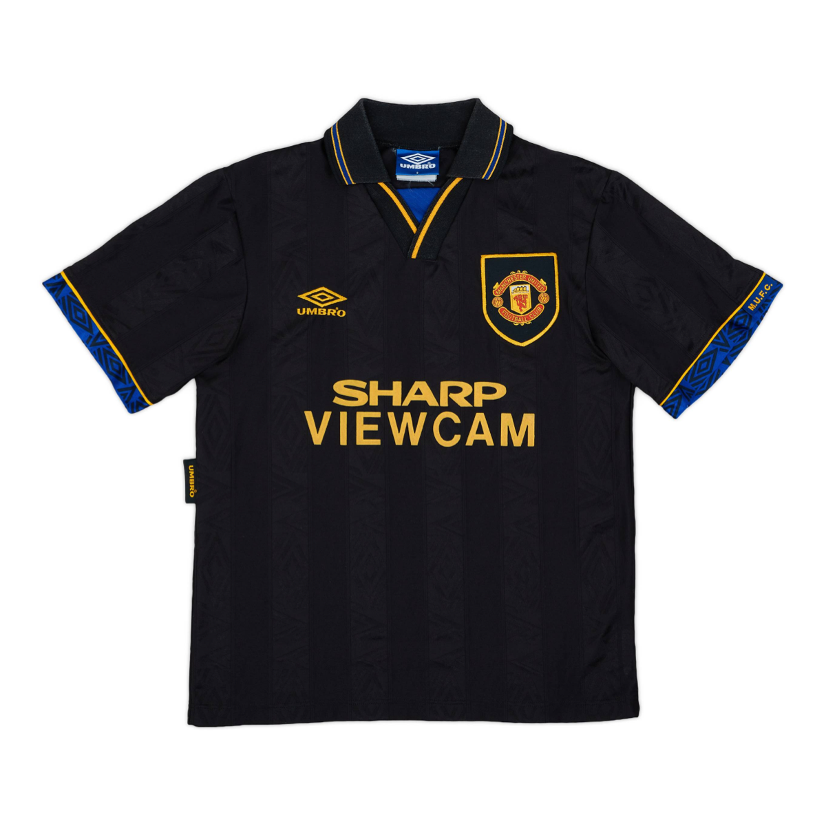 Camiseta Visitante del Manchester United FC 1993-95