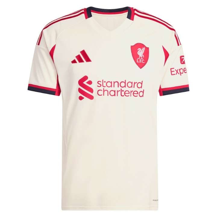 2025-26 Auswärtstrikot des FC Liverpool