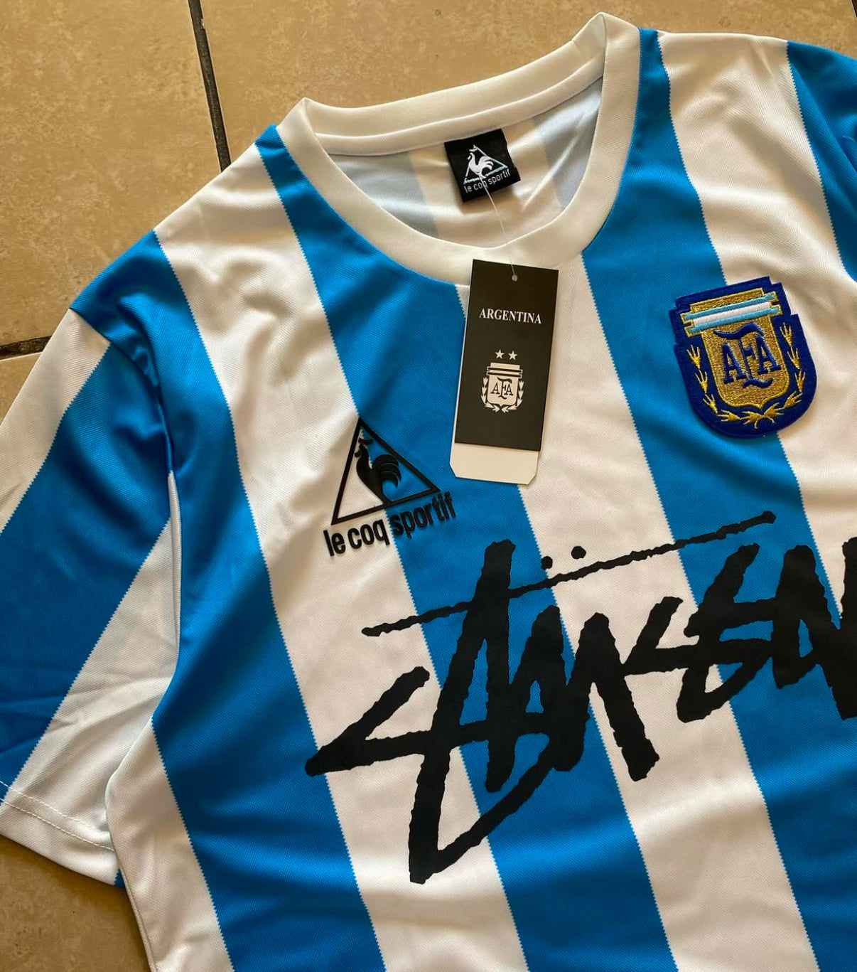 1986 Argentinien X Stussy Retro Trikot